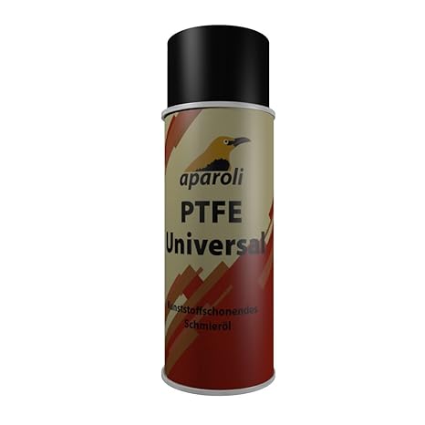 Aparoli 840837 PTFE - Universal - Spray, 400 ml, kunststoffschonendes Schmieröl