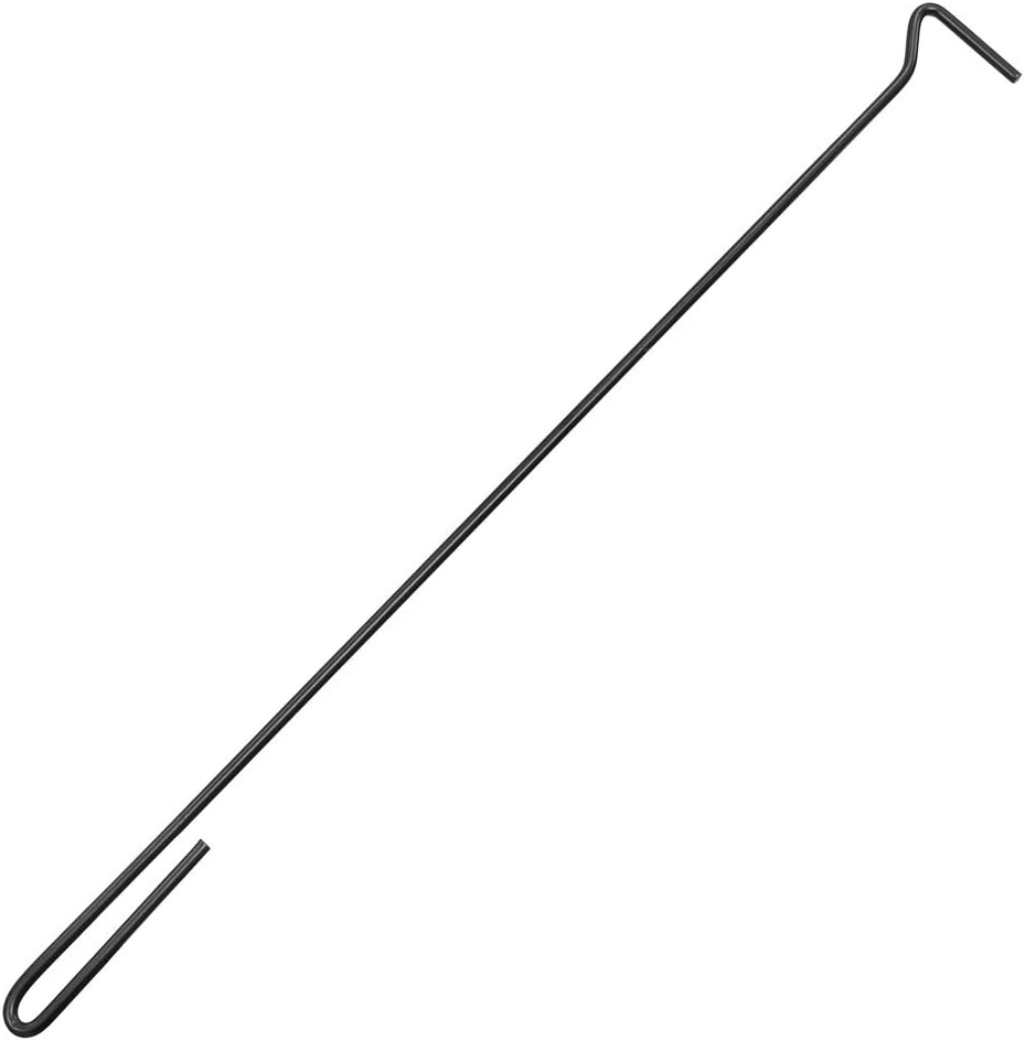 Amazon Com Sunnydaze 26 Inch Long Fire Pit Poker Stick Outdoor Camping Accessory Indoor Fireplace Stoker Steel Camping Tool Durable Lid Lifter Home Kitchen