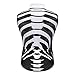 WOSAWE Men's Cycling Sleeveless Jersey Biking Racing Top Vest with Rear Pockets