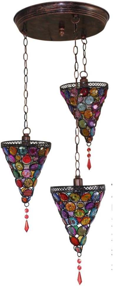 Three Retro Decoration Chandelier,Exotic Chandeliers Porch bar Chandelier-C