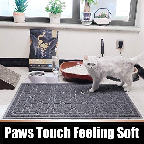 Yimobra Cat Litter Mats Large, Jumbo Litter Box Mat 35.4 x 23.6 Inches
