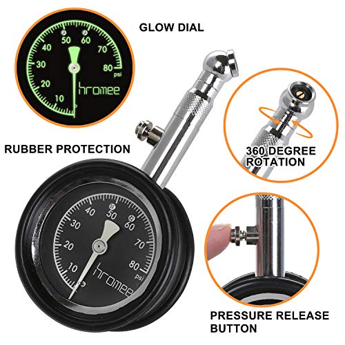 3 Hromee+Automatic+Deflators+Motorcycle+Adjustable