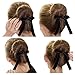 6 PCS Bun Maker Hair Bun Shapers Women Girls Beauty Crown and Donut Maker Donut Hair Style Hair Roller Headband Magic DIY Curler Roller Hair style Styling Tool Party Hair Accessories