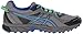 ASICS Men's GEL Sonoma 2 Running Shoe, Carbon/Snorkel Blue/Green Gecko, 10.5 M US