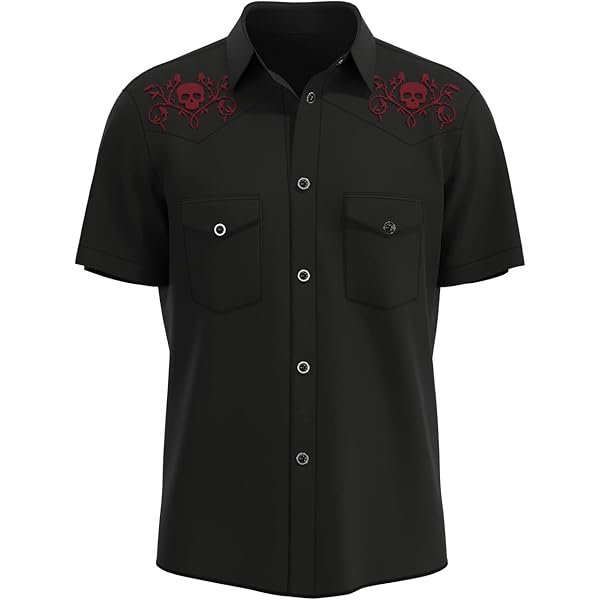 トップス dairiku Rockabilly Dolman-Sleeve Shirt dairiku Rockabilly Dolman-Sleeve Shirt