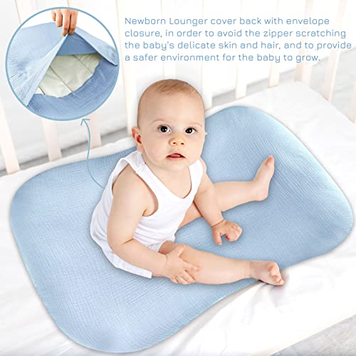 thumbnail image 2 of Newborn Lounger Slipcovers Little Jump Western Wild Flowers Baby Lounger Cover | 2-Pack Slipcovers For Newborn Loungers | Soft Cotton Baby Lounger Covers 2 of 14