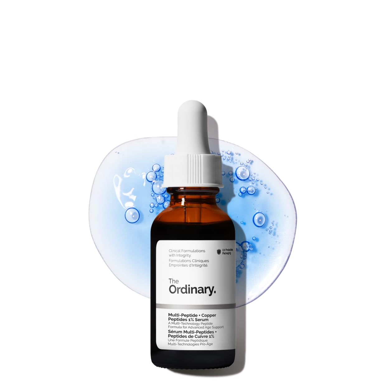 The Ordinary Multi-Peptide + Copper Peptides 1%, GHK-Cu Anti-Aging Serum for Fine Lines and Skin Elasticity, 1 Fl Oz Image
