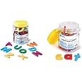 Learning Resources Magnetic Uppercase and Lowercase Letters Set (80 Pieces)