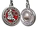 The Christian Mint, LLC St. Francis of Assisi Enameled Pet Medal with Capsule of Assisi Soil (Red)