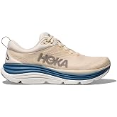 Hoka Men's Gaviota 5 Birch/Foggy Night 10 Wide