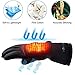 Autocastle 7.4V Heated Gloves Rechargeable Electric Battery Heated Gloves for Men Women,Touchscreen Thermal Heat GloveS,Battery Heated Ski Cycling Hunting Winter Hot Thermal Glove Hand Warmer,Black XL