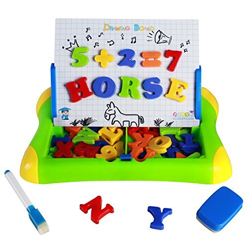 Giochi Lavagna Magnetica ABC Puzzle Magnetico Lettere Numeri 57pcs per 3+