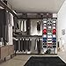 Hat Storage Racks Organizer, 10 Shelf Hanging Closet Holder for Baseball Caps, Using a Monolithic PP Plate Sheet and Customized Dimensions Fit Protect Your Hats and Keep its Shape (Light Gray)