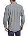 Carhartt Men's Hickory Stripe Shirt Denim Quarter Zip