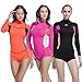 Neoprene Wetsuit Women 2MM Surfing Wetsuits One Piece Swimming Snorkeling Diving Wet Suit Long Sleeve