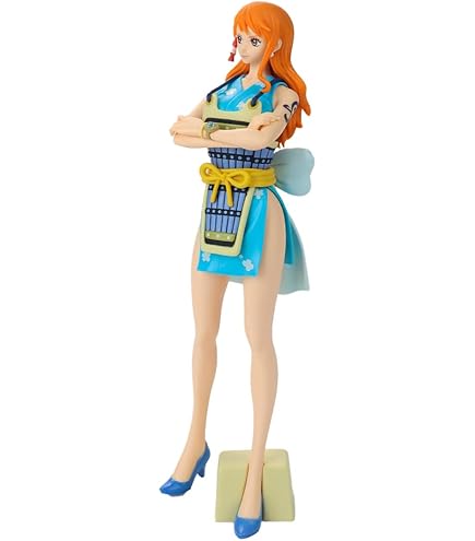 Banpresto BP19393 One Piece Figura de ação Nami, Grandista