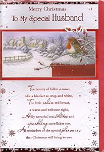 Husband Christmas Card  Merry Christmas To My Special Husband