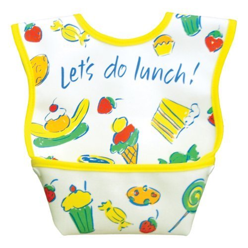 Dex Baby Dura Bib - Stage 1 - Small 3 - 12 Months (Let's Do Lunch)