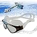 Ipow Seal Swim Mask Anti-Fog Watertight Large Clear Lens Waterproof Eyes Protection Adult Swimming Goggles With Quick-Fit Buckle Adjustable Strap For men and Women