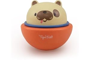 Tiger Tribe: Rocking Roller Dog - 2-in-1 Versatile Toy: Wobble Animal Converts to Racer, Zoom Across The Floor, Battery Free, Kids & Toddler 18mo+