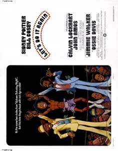 Let's Do It Again Poster Half Sheet 22x28 Sidney Poitier Bill Cosby ...