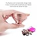 2 Pcs Sponge Holder, Rose Gold Sponge Drying Rack, (Beauty Sponge included) Blender Sponge Drying Stand, (Rose-Gold & Silver)