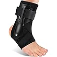 ZOUYUE Ankle Support Brace for Ankle Sprains for Men Women, Sprained Brace for Basketball Soccer Volleyball - XL