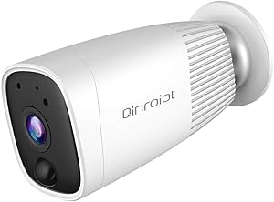 Security Camera Outdoor Wireless with 10400mAh Rechargeable Battery, 1080P Home Surveillance Camera with PIR Motion Detection, 2-Way Audio, Night Vision, Waterproof, Cloud/SD Slot (32GB Card Included)