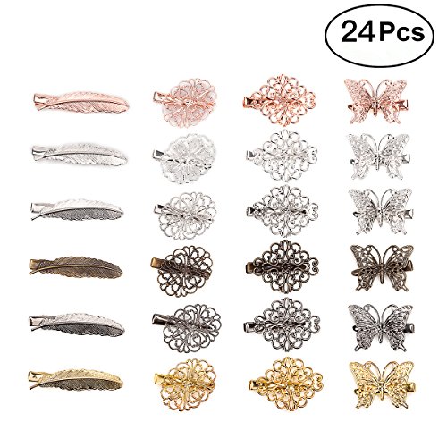 Galleon Sufermee 24 Pcs Vintage Hair Clips Hairpins Hair