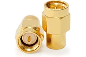 UU TOJOIN TOJOIN 2pcs SMA Male Load/RF Termination Load DC to 8GHz Coaxial SMA Terminators Load Plug RF Test Equipment Connector Adapter 50 Ohm 0.25W VSWR ≤1.2 Standard of MIL-C-39012