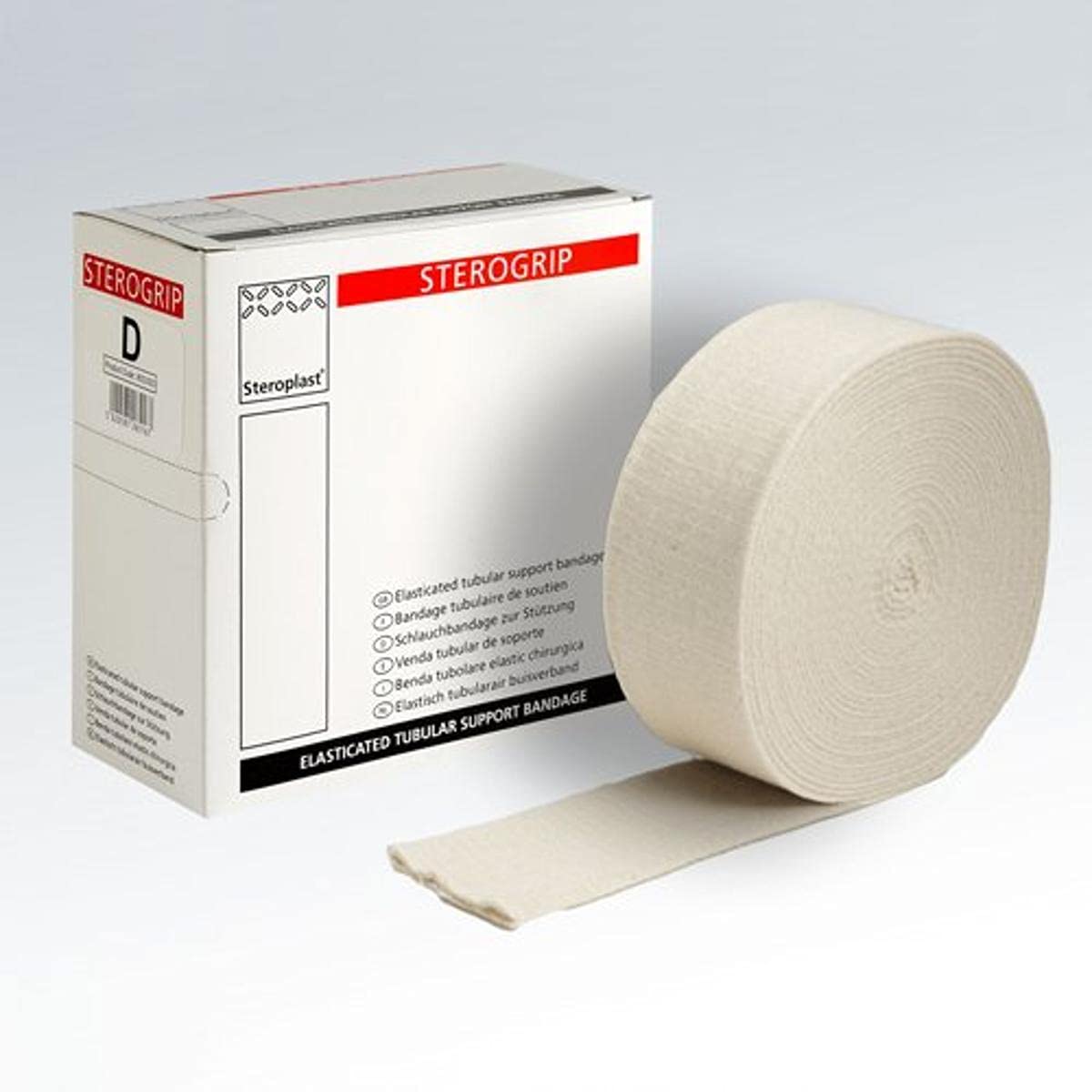 Steroplast Sterogrip AEC5857 Elasticated Tubular Bandage - Size C - 6.75 cm X 10 m, Cream
