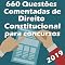 Livro 660 Questões de Direito Constitucional para Concursos: Atualizadas até 05/2019