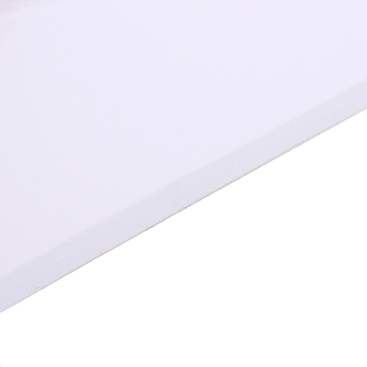Musiclily Pro 8-Hole Guitar Strat Pickguard for JPN Fender Japan 57 Vintage Style Stratocaster, 1Ply White - Image 4