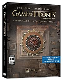 Game Of Thrones (Le Trône De Fer) - Saison 5 - Édition Collector Boîtier Steelbook + Magnet - Blu-Ray
