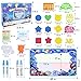 GIKPAL Aqua Magic Doodle Mat Water Drawing Mat Toddler Painting Writing Board for Boys Girls Educational Toys Gifts for Kids Age of 2 3 4 5 6 7 8 Size 45