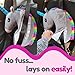Tulatoo Unicorn Travel Pillow - The Perfect Unicorn Pillow and Kids Travel Pillow - Can be Used as a seat Belt Pillow for Kids, Kids car Neck Pillow, Seatbelt Pillow