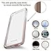 iPhone 5S/ SE/ 5 Anti Gravity Phone Case, Nano Hands-Free Selfie Clear Protective Goat Case Stick to Mirror, Glass, Tile, Smooth Surface - Black