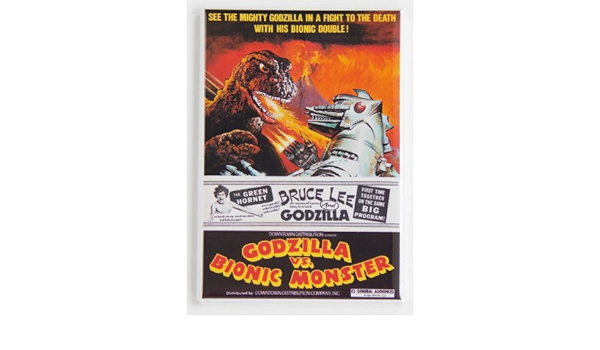 Godzilla veces más Bionic Monster imán para nevera : Amazon ...
