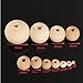 Dealglad 200Pcs 10mm Wooden Beads, Unfinished Natural Wood Spacer Beads Wooden Loose Beads for Crafts DIY Jewelry Making