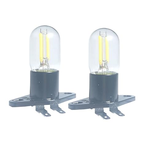 Bombilla LED de filamento de 1.5 W Z187 para microondas, 240 V, 20 ...
