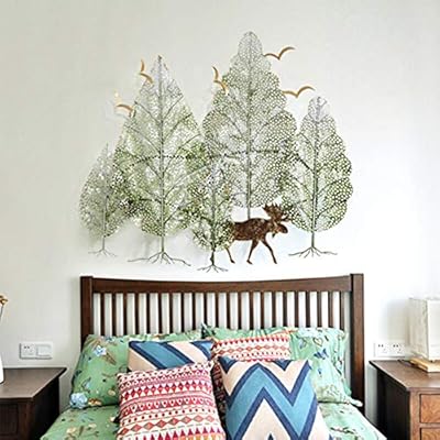 Sala De Estar Dormitorio Decoracion De Metal Escultura De Pared De