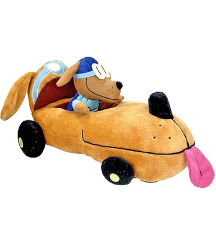 Amazon.com: MerryMakers Dog Man's 80-HD Soft Plush Toy, 9-Inch