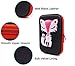 SOOCUTE Elegant Fox Hardtop Pencil Holder Cute EVA Pencil Case With Big Capacity For Kids (Black)