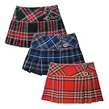 Viper London 13 Inch Micro Mini Kilt Skirt