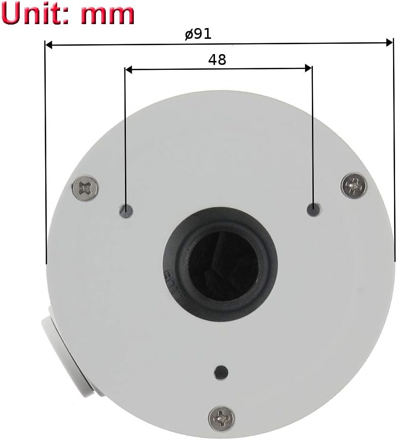 Dahua PFA134 Water-Proof Junction Box for IPC-HFW1320S Bullet Camera, White - Image 3