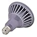 LEDwholesalers PAR38 Indoor Outdoor 16 Watt LED Flood Light Bulb, Warm White, 1313WW