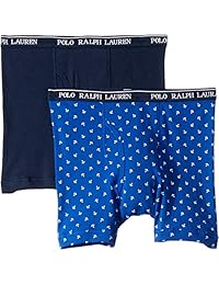 Polo Ralph Lauren Calzoncillos bóxer para niño, paquete de 2