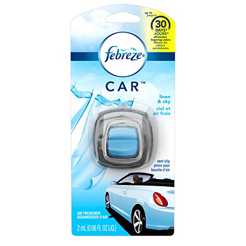 Febreeze Car Vent Clips Air Freshener and Odor Eliminator Pack