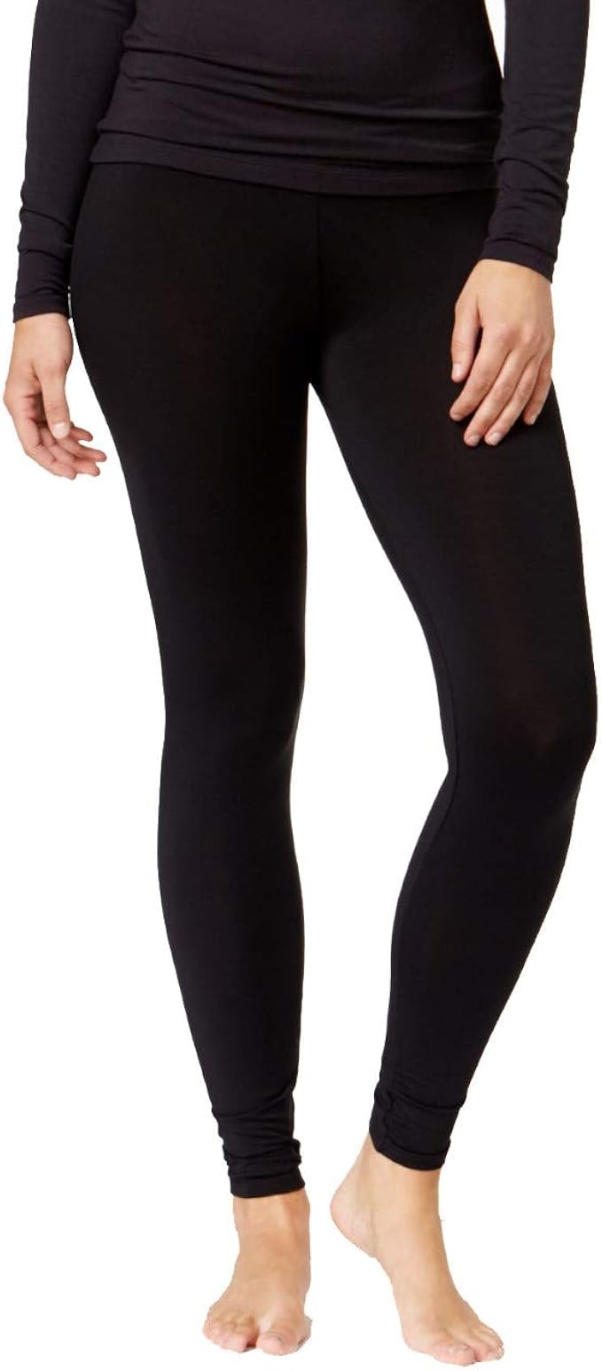 Cuddl Duds Climatesmart Leggings (Black, M) Clothing