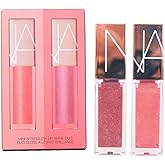 NARS Mini Afterglow Lip Shine Gloss Set:: Orgasm (Sheer Peachy Pink with Golden Shimmer), Unbroken (Shimmering Mauve)